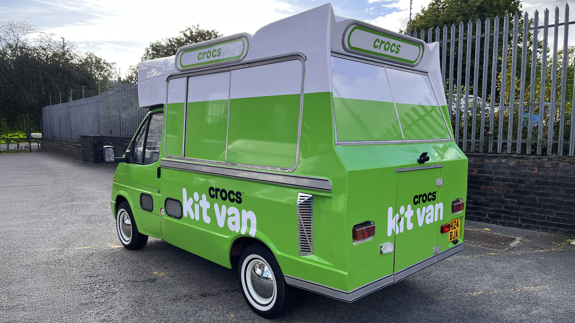 Crocs promotional vehicle