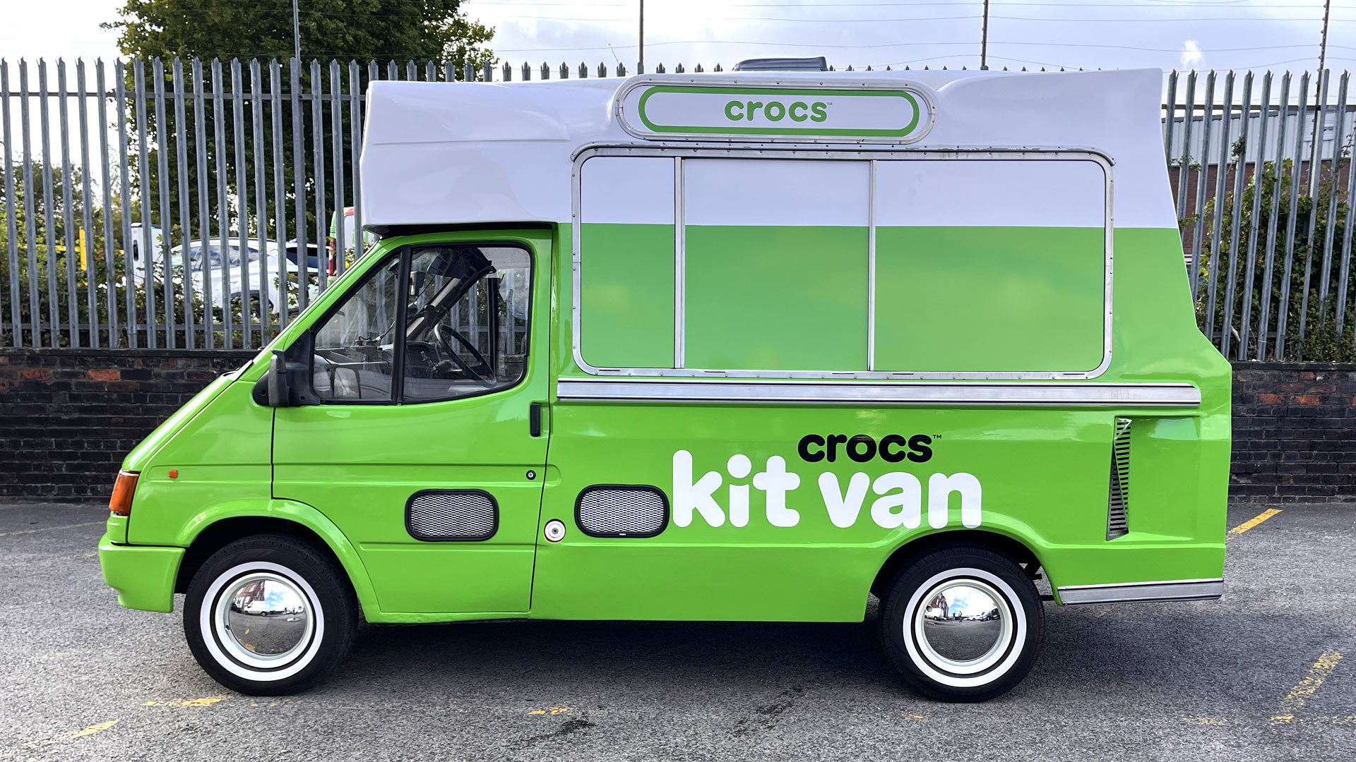 Branded experiential vehicle for student campus tour