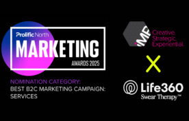 iMP nominated for Best B2C Marketing Campaign at the Prolific North Awards 2025