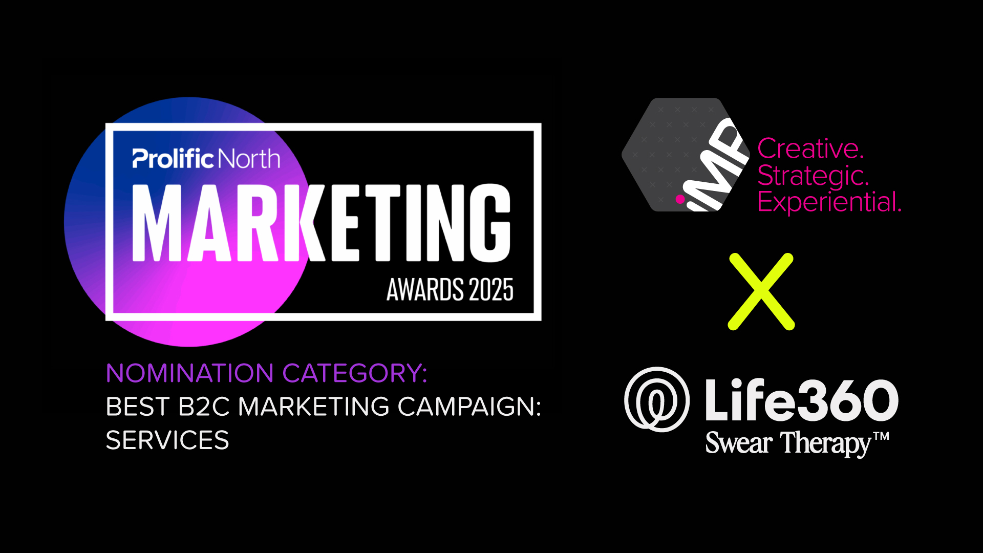 iMP nominated for Best B2C Marketing Campaign at the Prolific North Awards 2025