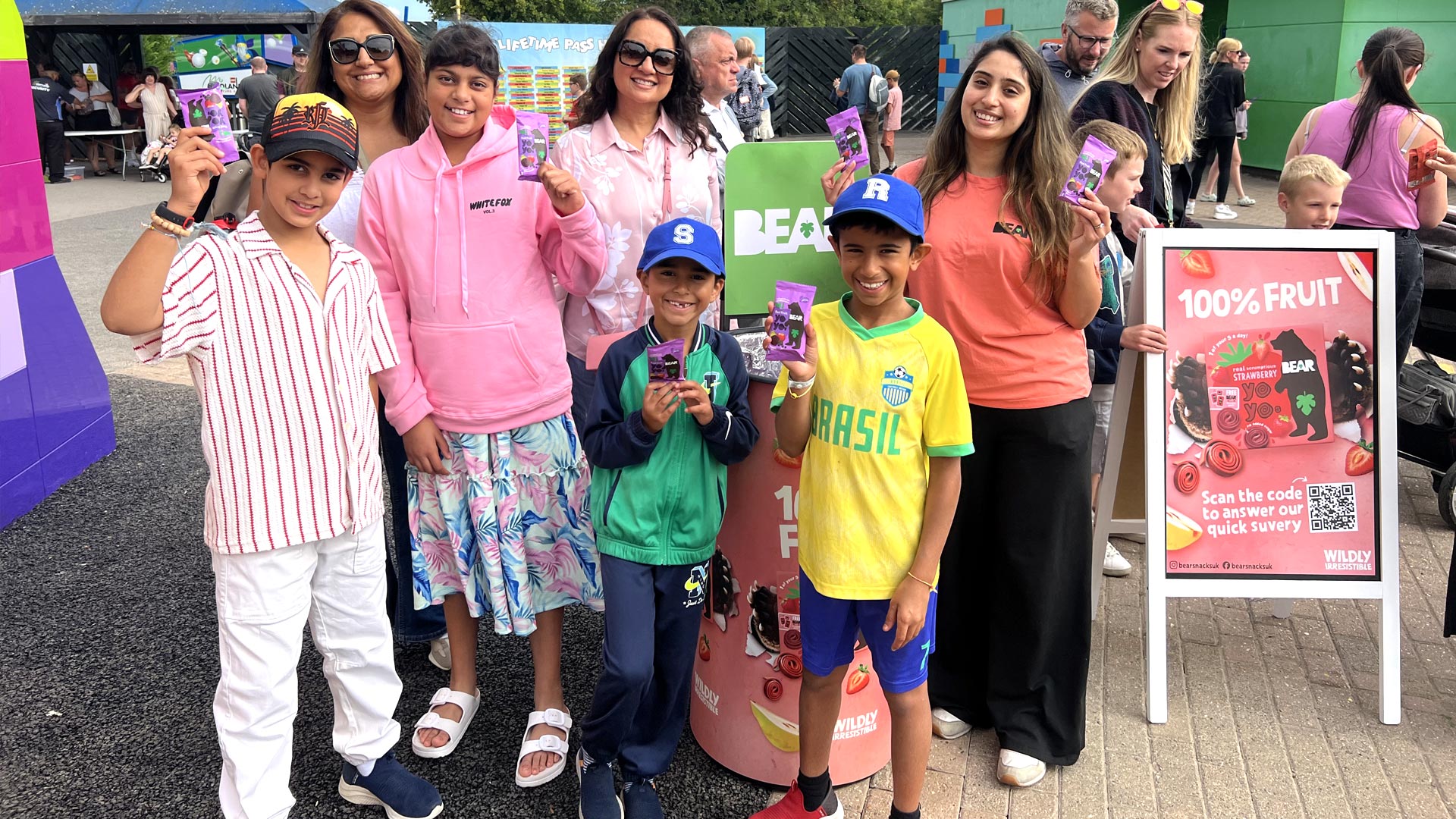 How to target families for sampling at LEGOLAND