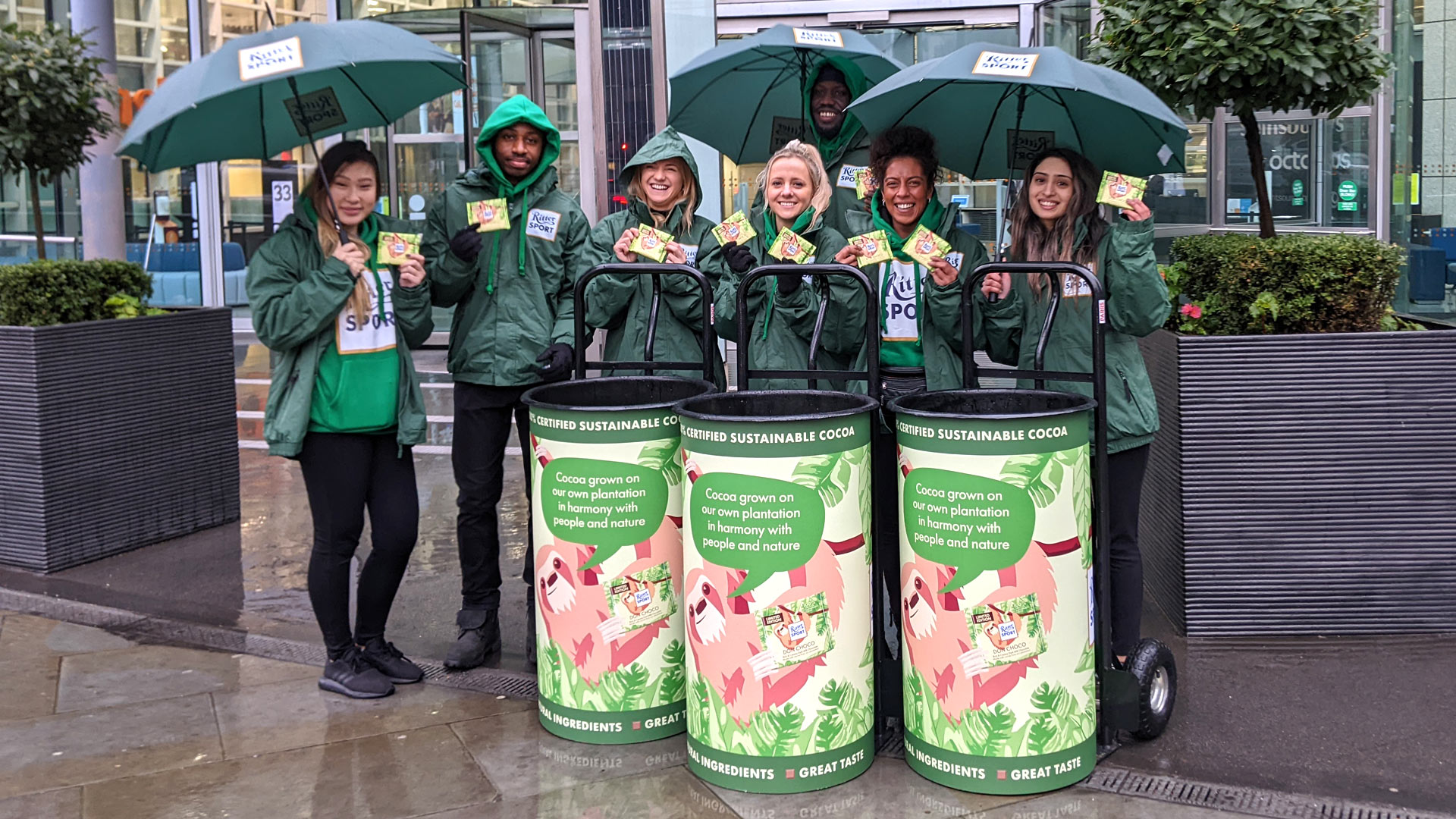 iMP provide sampling agency services across London