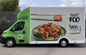 Our larger product sampling van for multi-purpose activations