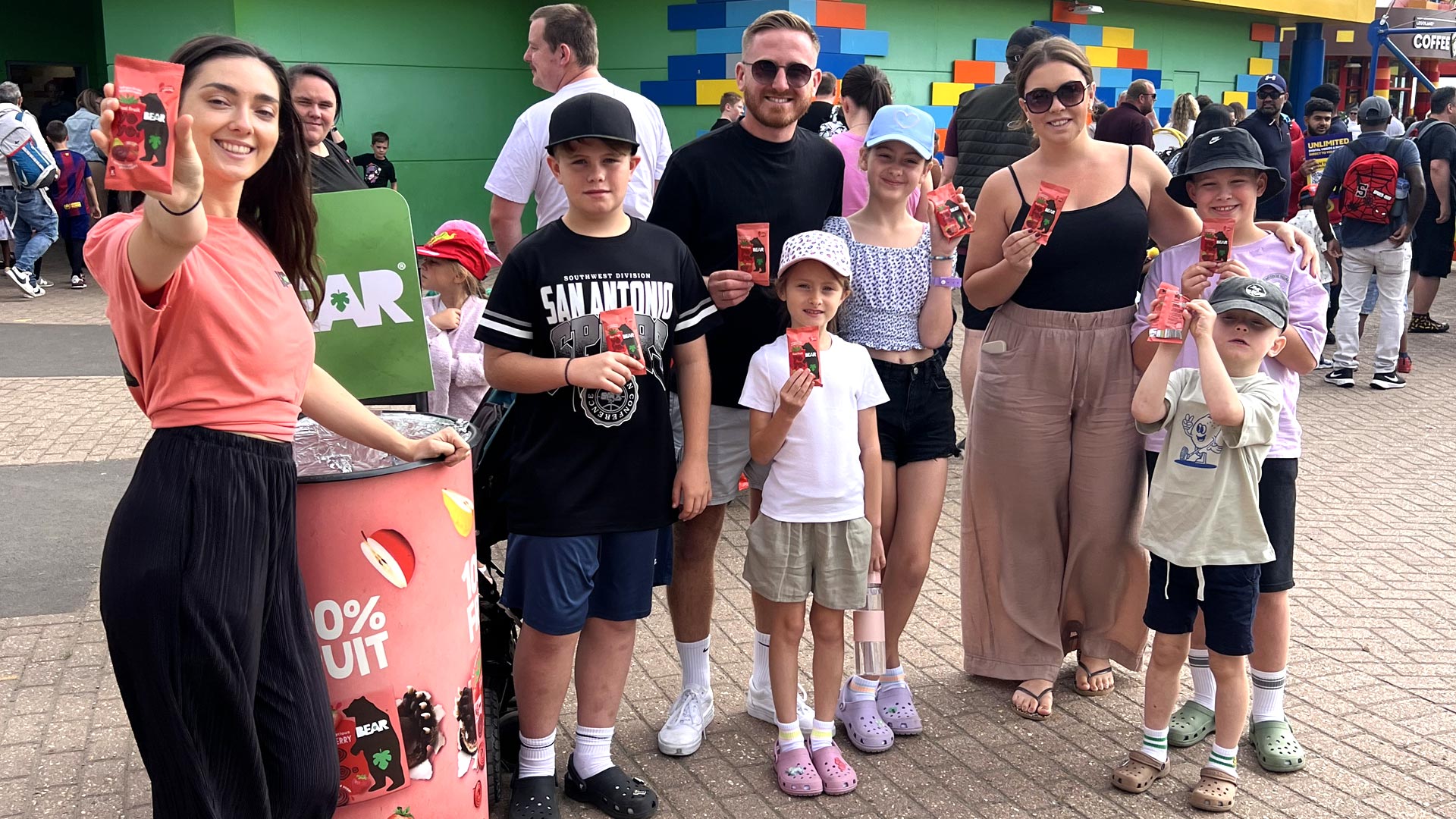 iMP sampling at LEGOLAND Windsor and other theme parks