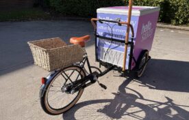 A sampling cart for hire from iMP Experiential & Product Sampling