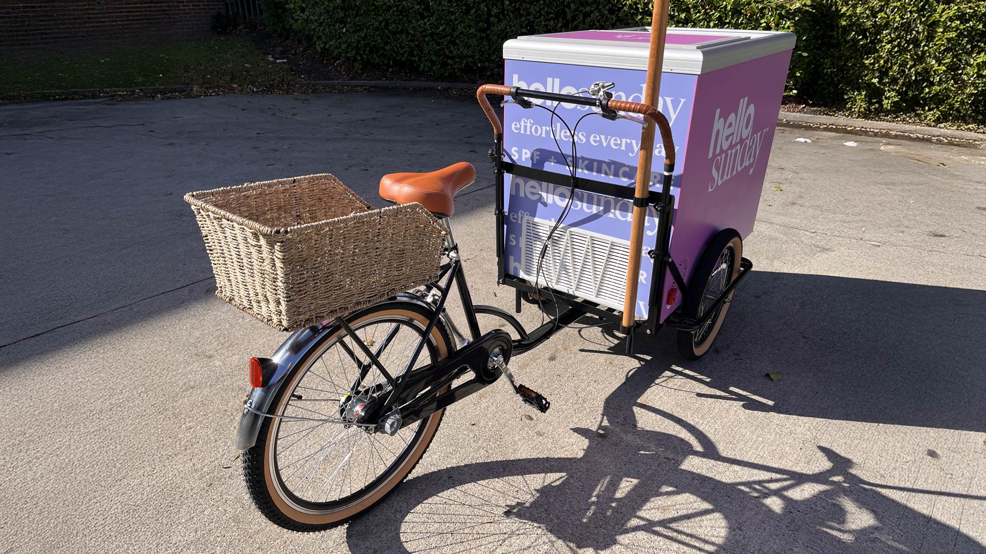 A sampling cart for hire from iMP Experiential & Product Sampling