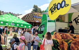 Tofoo Summer Sampling at a food festival
