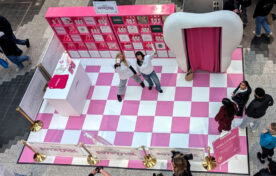 Euthymol Toothpaste brand activation at Westfield London