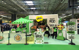 Tofoo brand activation setup at Taste of London food exhibition
