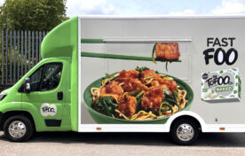 Sampling vans are perfect for green field events and food expos