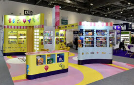 IFE Trade Show stands