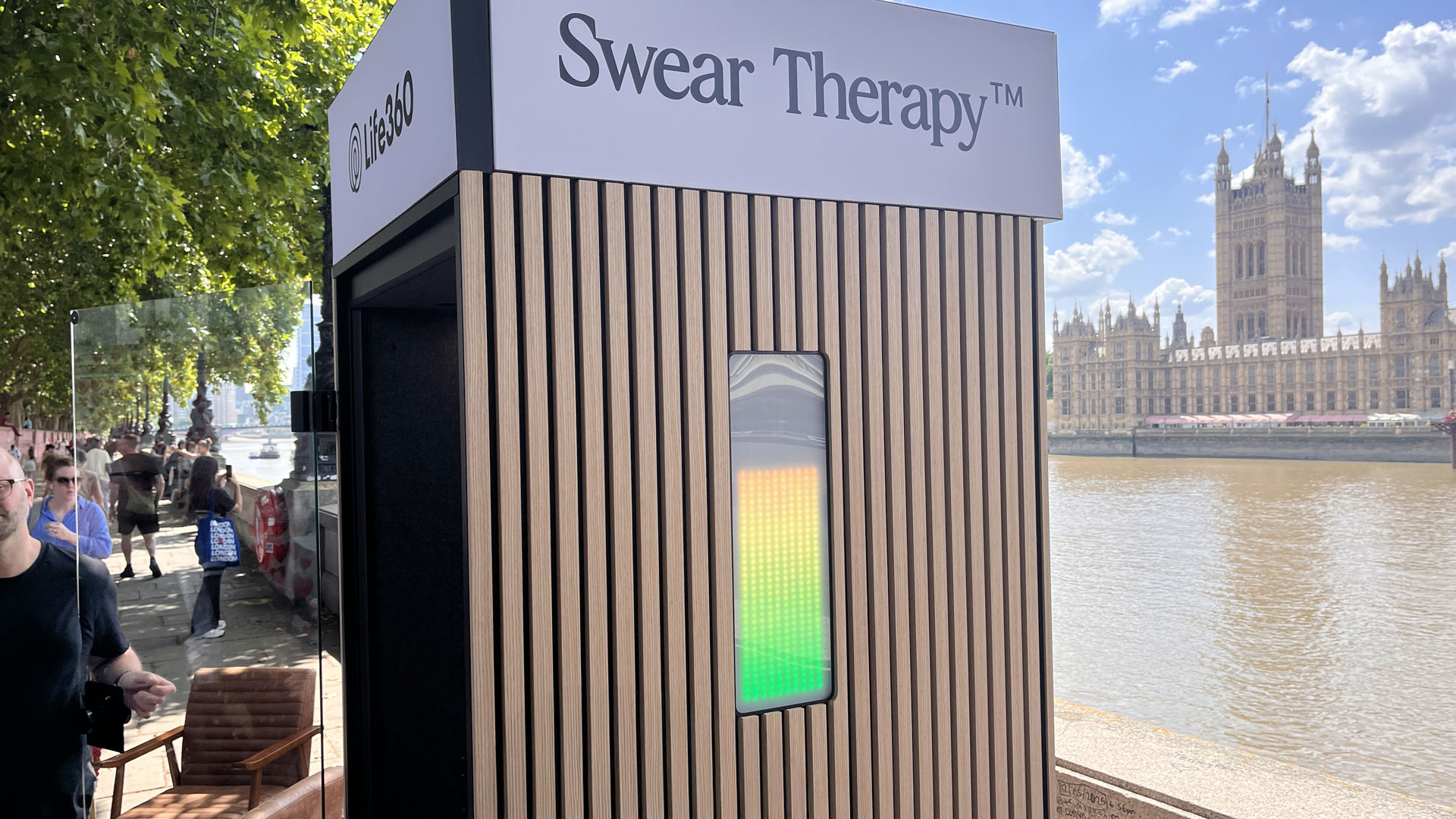 Swear Therapy unusual experiential marketing example by iMP