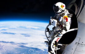 One of the greatest examples of experiential marketing is the RedBull Stratos jump from space