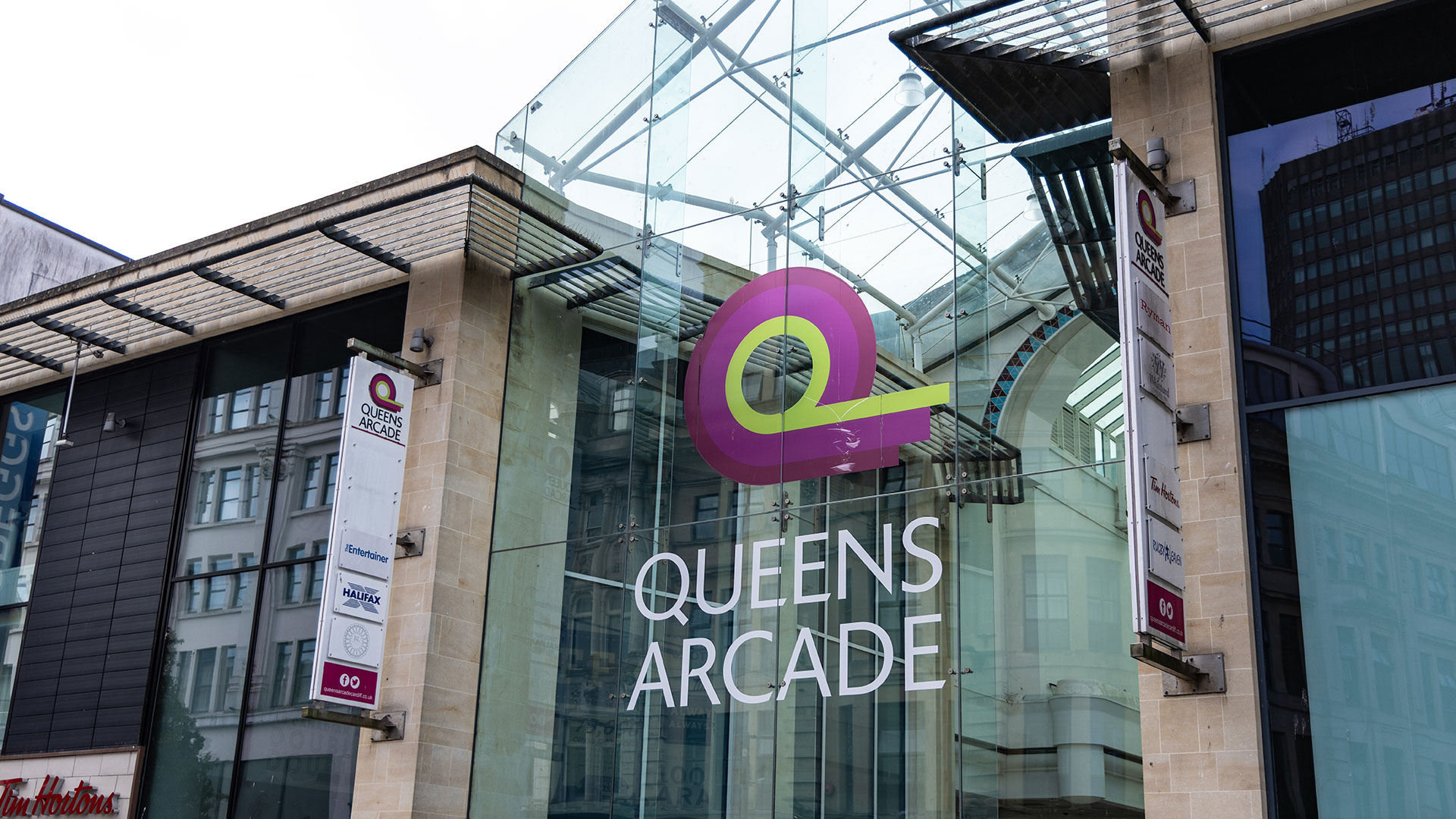 Queens Arcade Cardiff