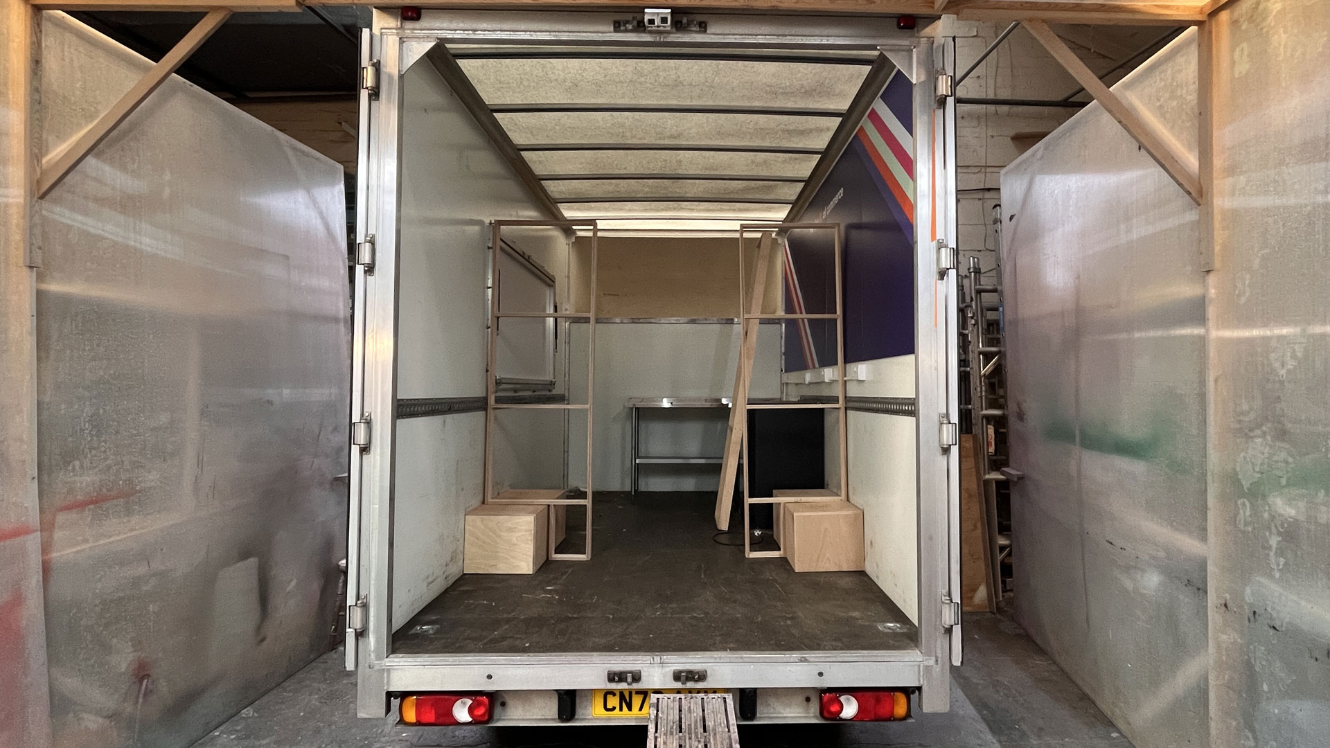 Employee engagement promo van conversion before
