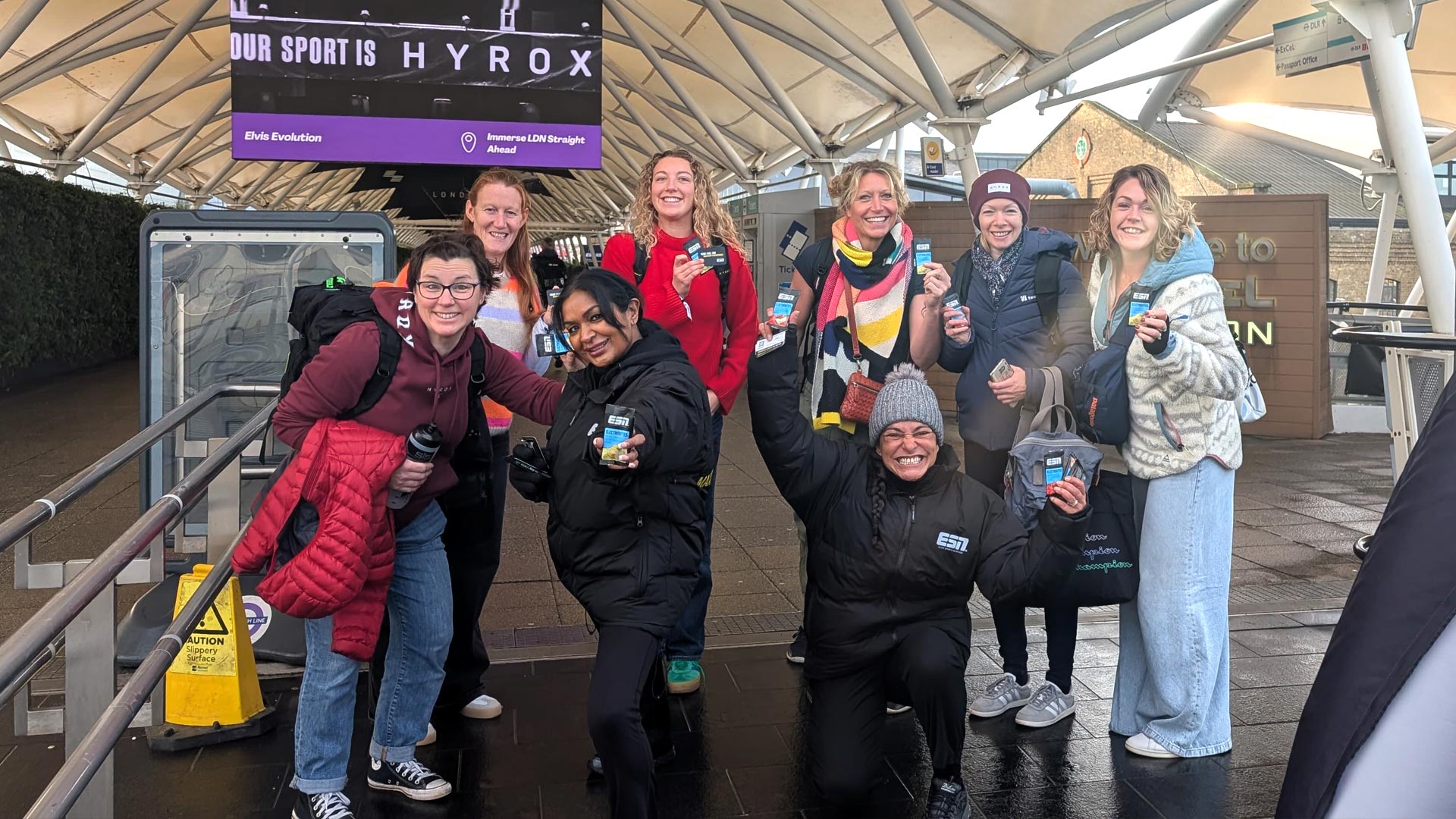 Sampling ESN products to Hyrox athletes in London