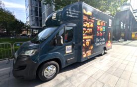 The Ritter Sport sampling van
