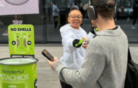 Street sampling in London with sampling bins