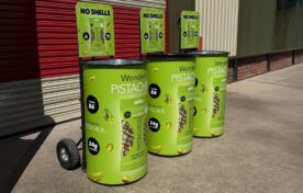 iMP off-road sampling bins for Wonderful Pistachios
