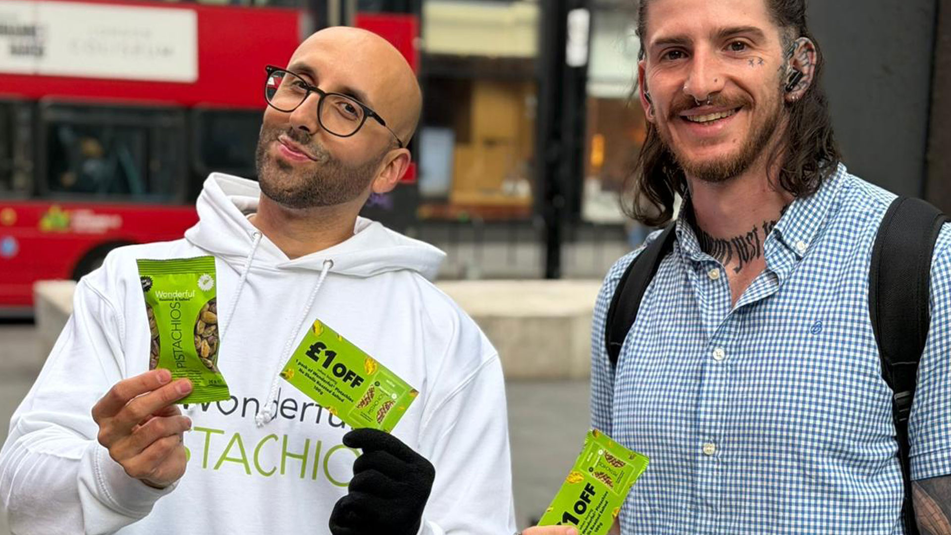 Pistachio sampling in London