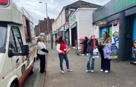 Londis convenience store sampling tour for Pringles x Burger King